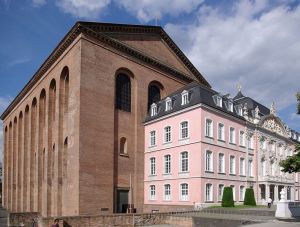 Trier's semi-detached Basilica and Electoral Palace.